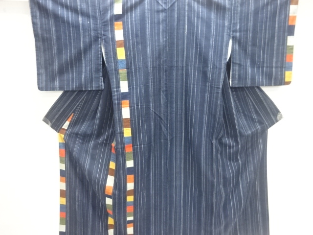 Japanese Kimono / Tsumugi Omeshi Silk